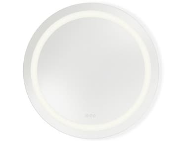 Generation Lighting Mera Might Bright White Round Wall Mirror GENMRIL1421