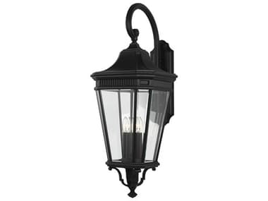 Generation Lighting Cotswold Lane 4 - Light Outdoor Wall Light GENOL5405BK