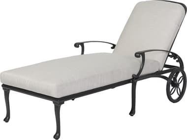 Gensun Michigan Cast Aluminum Cushion Chaise Lounge - Welded GES10140009