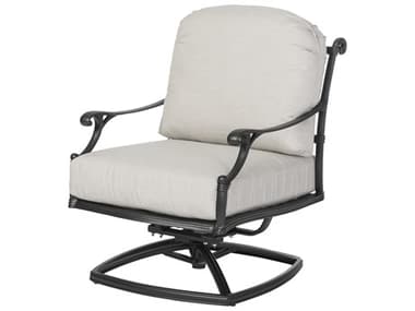 Gensun Michigan Cast Aluminum Cushion Swivel Rocking Lounge Chair - Welded GES10140024
