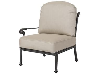Gensun Florence Cast Aluminum Cushion Right Arm Lounge Chair GES10230027