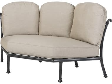 Gensun Florence Cast Aluminum Cushion Three-Back Corner Chair GES10230030