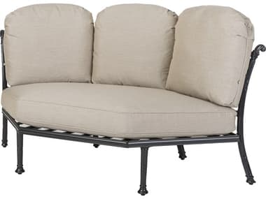 Gensun Florence Cast Aluminum Three-Back Corner Chair - No Cushion GES10230030QUICK