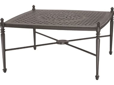 Gensun Grand Terrace Cast Aluminum 42'' Square Coffee Table GES103400F4
