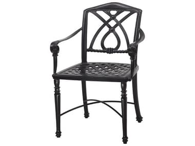 Gensun Terrace Cast Aluminum Cafe Chair With Arms - Welded GES1035WD01QUICK