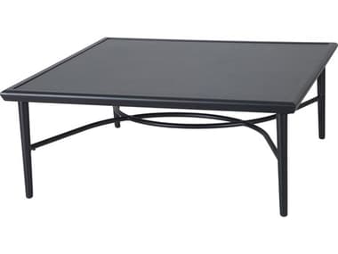 Gensun Talia 40'' Wide Square with Aluminum Top Coffee Table GES104416F4