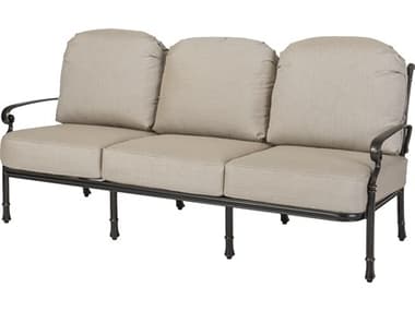 Gensun Bella Vista Cast Aluminum Sofa - No Cushion GES10510023QUICK