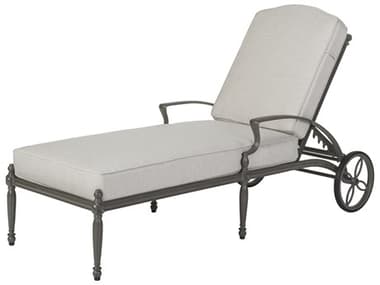 Gensun Bel Air Cast Aluminum Chaise Lounge GES10990009QUICK