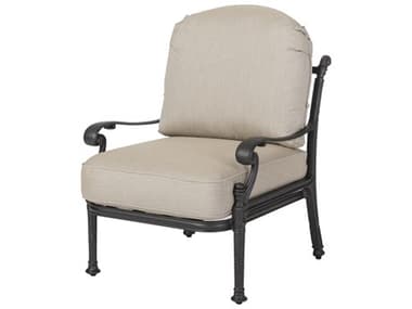 Gensun Florence Cast Aluminum Lounge Chair - No Cushion GES12230021QUICK