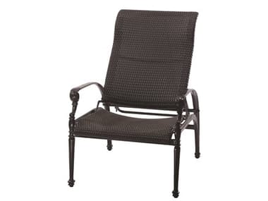 Gensun Grand Terrace Woven Cast Aluminum Reclining Chair GES70340015