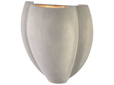 George Kovacs Sima 11" Tall 2-Light Natural Cement Gray Wall Sconce GKP1885