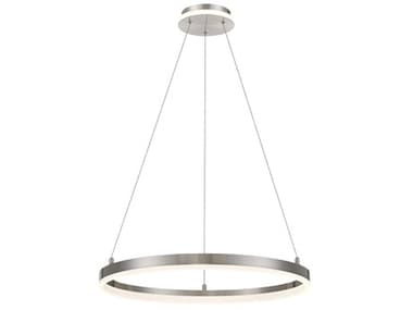 George Kovacs Recovery 23" 1-Light Brushed Nickel LED Round Pendant GKP1911084L