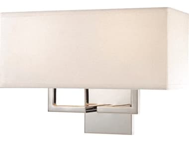 George Kovacs 11&quot; Tall 2-Light Chrome White Wall Sconce GKP472077