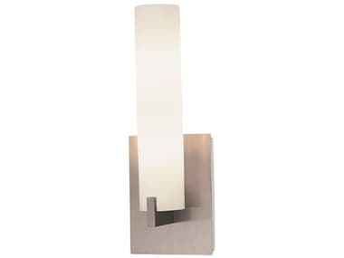 George Kovacs Tube 13" Tall 2-Light Brushed Nickel Glass Wall Sconce GKP5040084