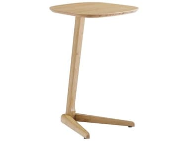 Greenington Accents 14" Square Bamboo Wheat End Table GTGST002WH