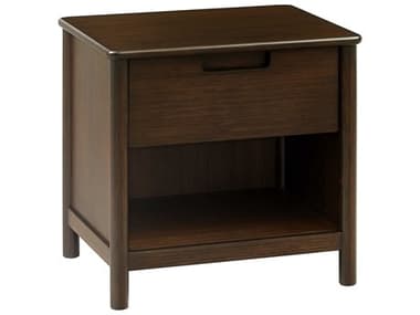 Greenington Weston 1-Drawer Brown Bamboo Wood Nightstand GTGW0003BL