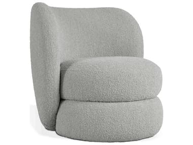 Gus* Modern Forme 33" Gray Fabric Accent Chair GUMECCHFORMBOUNIM