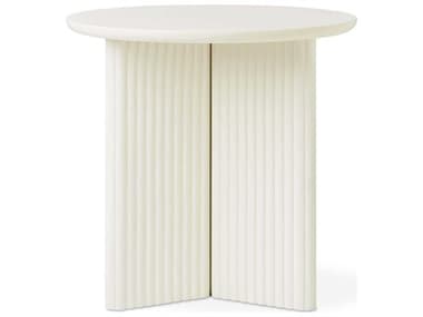 Gus* Modern Odeon Round End Table GUMECETODERPEARLX