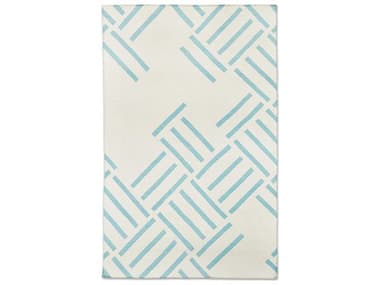 Gus* Modern Hatch Sky Rectangular Area Rug GUMECRGHATCSKYXXX