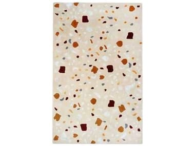 Gus* Modern Terraz Abstract Area Rug GUMECRGTERRCREMAX58