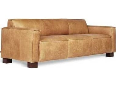 Gus* Modern M-cabot Canyon Whiskey Leather Tan Sofa GUMMXSFCABOCANWHI