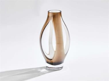 Global Views Fly Through Topaz 12" High Vase GV760202