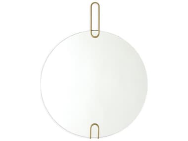 Global Views Contemporary Wall Mirror Round GVWDS8179GV