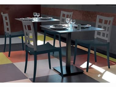 Grosfillex Plazza Aluminum Dining Set GXPLAZZA5