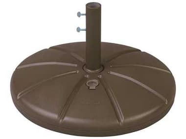 Grosfillex Resin Bronze Mist Umbrella Base with Filling Cap GXUS602137