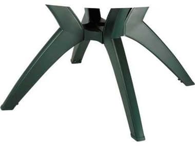 Grosfillex Y-Leg Resin Amazon Green Pedestal Table Base GXUS850078