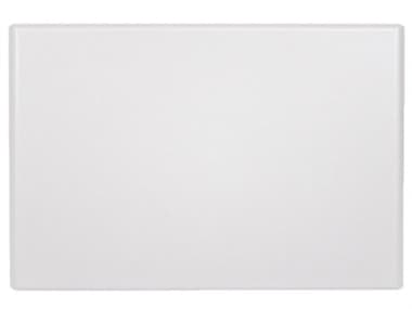 Grosfillex Molded Melamine Resin White 32''W x 24''D Rectangular Table Top GXUT220004