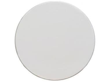 Grosfillex Molded Melamine Resin White 28'' Wide Round Table Top GXUT225004