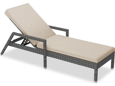 Harmonia Living District Wicker Stackable Reclining Chaise Lounge HALHLDISTSRCL