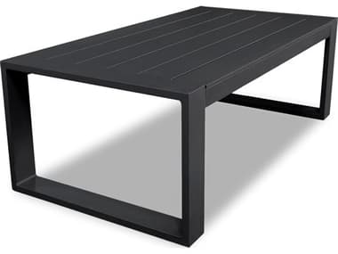 Harmonia Living Portal Aluminum 45.25''W x 25.5''D Rectangular Coffee table HALHLPORTCT
