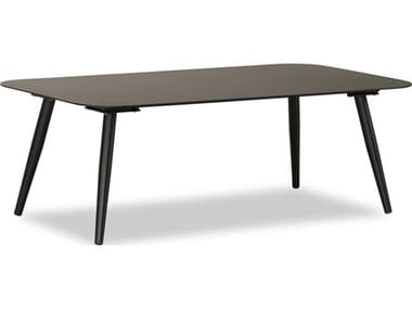 Harmonia Living Olio Aluminum 46.5''W x 25.5''D Rectangular Coffee table HALOLIOCTREC
