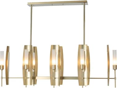 Hubbardton Forge Passage 8-Light Linear Island Pendant HBF131080