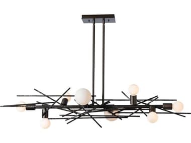 Hubbardton Forge Brindille 8-Light Linear Island Pendant HBF131087