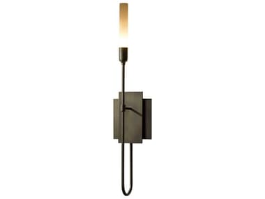 Hubbardton Forge Lisse 22" Tall 1-Light Glass Wall Sconce HBF203050
