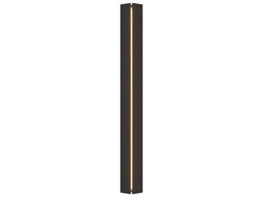 Hubbardton Forge Gallery 35" Tall 1-Light Bronze Wall Sconce HBF217654