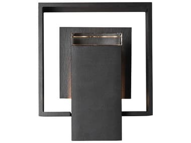 Hubbardton Forge Shadow Box 1-Light Outdoor Wall Light HBF302600