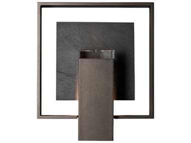 Hubbardton Forge Shadow Box 1-Light Outdoor Wall Light HBF302602