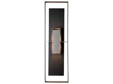 Hubbardton Forge Shadow Box 2-Light Outdoor Wall Light HBF302609