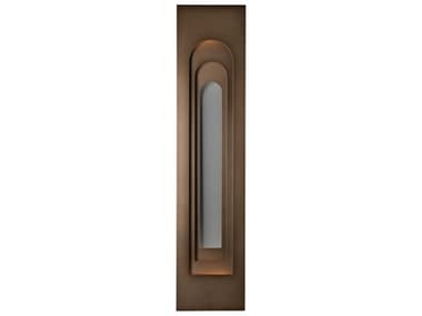 Hubbardton Forge Art + Alchemy Procession Arch 2 - Light 40'' High Outdoor Wall Light HBF403087
