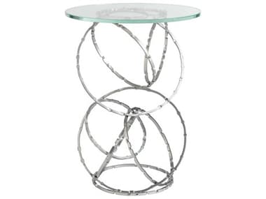 Hubbardton Forge Olympus 18" Round Glass End Table HBF750133