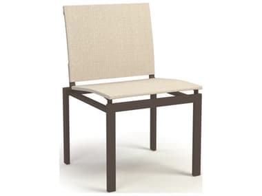 Homecrest Allure Sling Aluminum Stackable Dining Side Chair HC12350