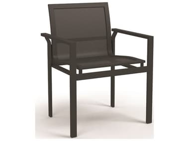 Homecrest Allure Mesh Aluminum Stackable Dining Arm Chair HC1237M