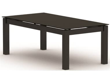 Homecrest Mode Aluminum 44''W x 22''D Rectangular Coffee Table HC132244