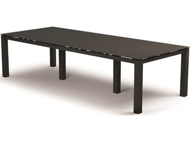Homecrest Mode Aluminum 110''W x 44''D Rectangular Dining Table HC1344110F