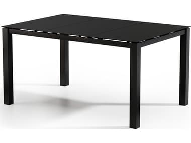 Homecrest Mode Aluminum 66''W x 44''D Rectangular Counter Table HC134466B