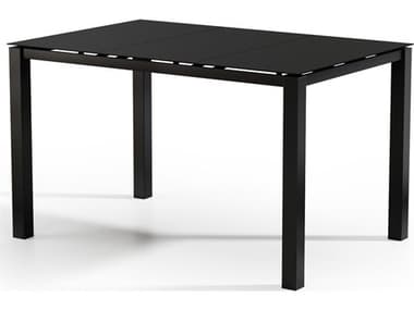 Homecrest Mode Aluminum 66''W x 44''D Rectangular Bar Table HC134466BR